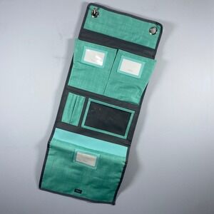 Thirty-One Hang Up Pocket Organizer Household Teal Grey Wall Storage Teacher